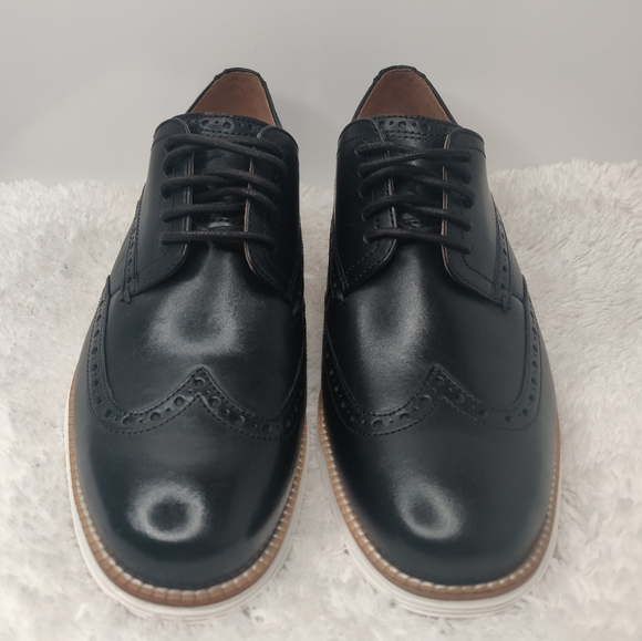 NWT Cole Haan Original Grand SHWNG Black Men 8.5 - Picture 2 of 7